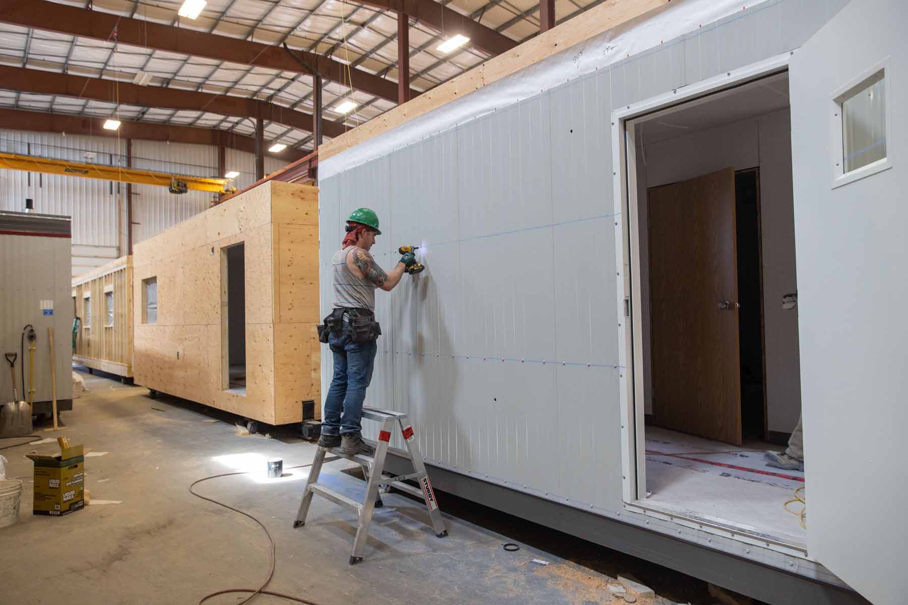 Construction for Edmonton trailers