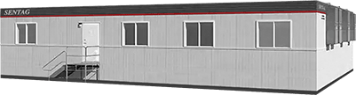Site office trailer complexes