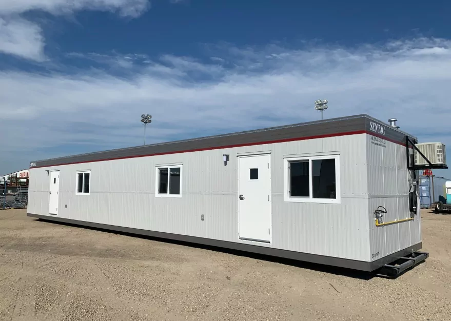 Sentag Modular Manufacturing for sustainable office trailers