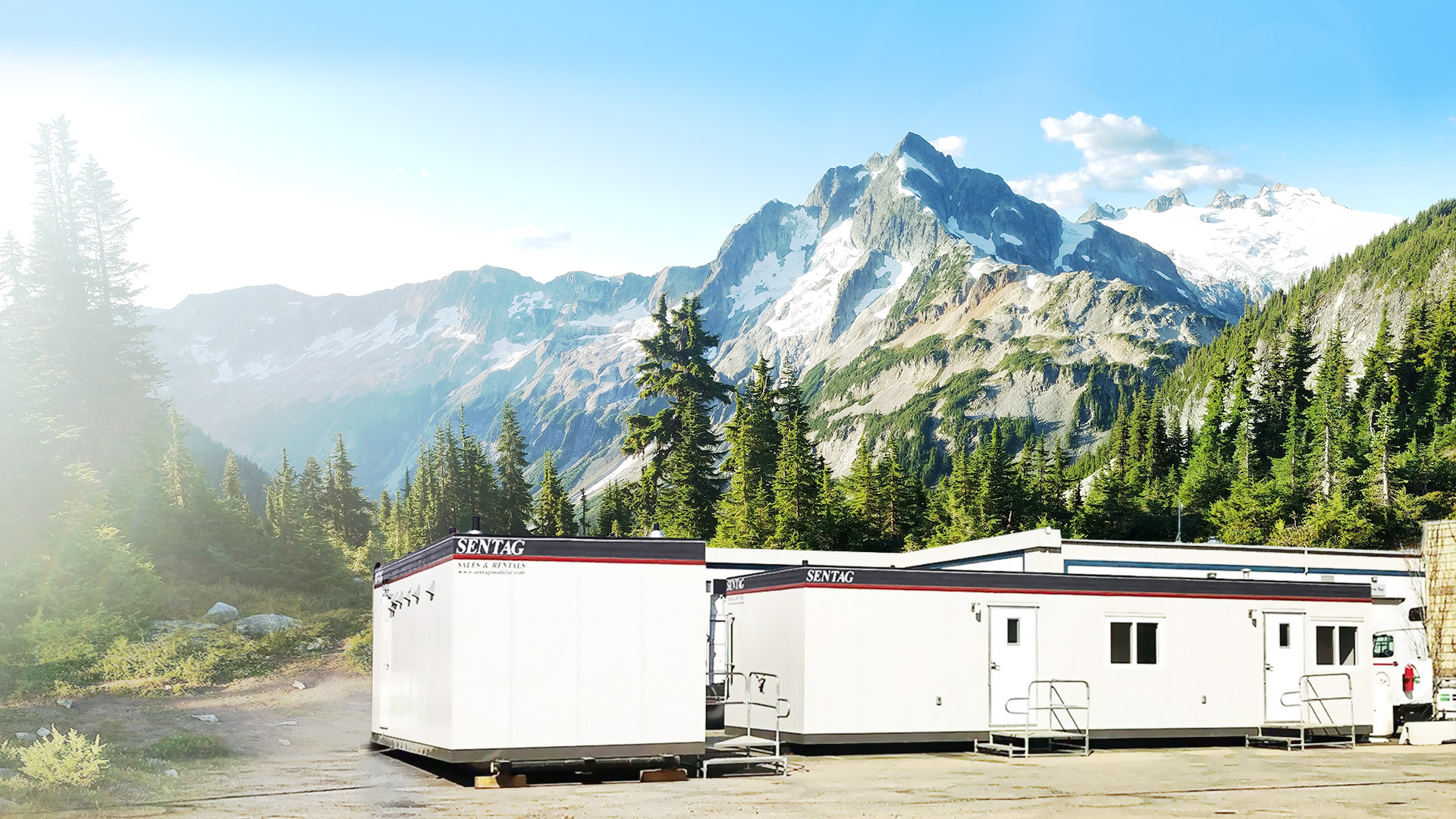 Sentag provides Grande Prairie modular building and trailer rentals